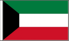 Kuwait Table Flags